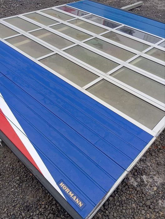 Brama garażowa segmentowa panelowa przemysłowa 400x300wysoka