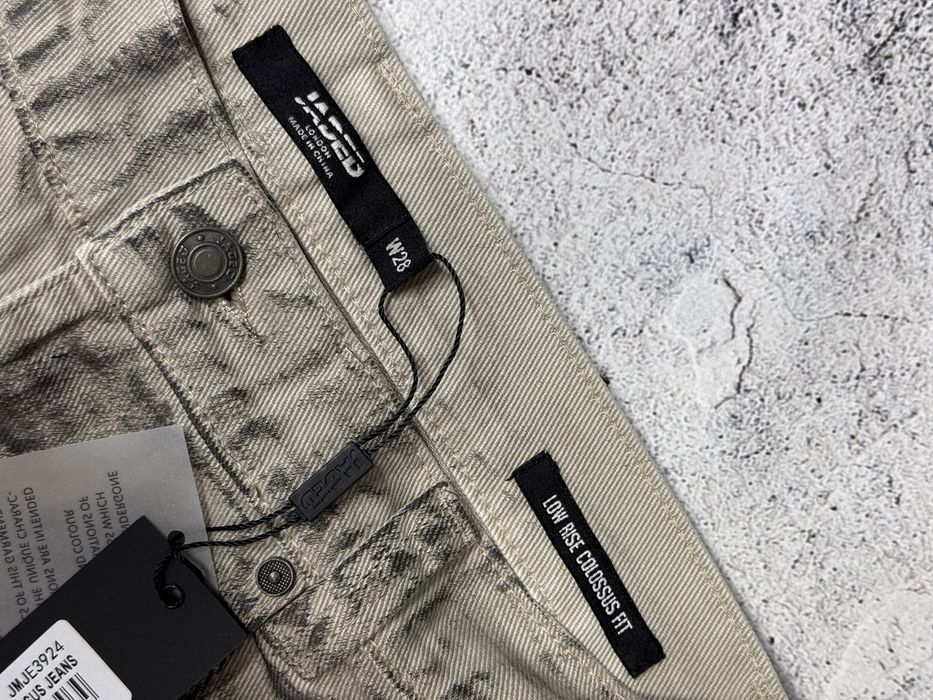 Jaded London Scuff Colossus 26,28,30,32,34,36 Jeans