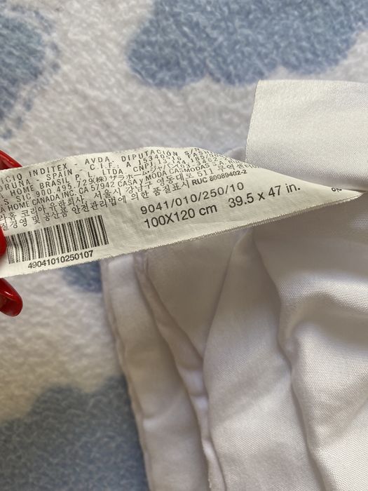 Enchimento de edredon para berço da Zara Home