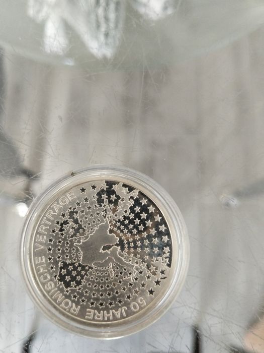 Монета срібло 10 євро 2007 рік.925°