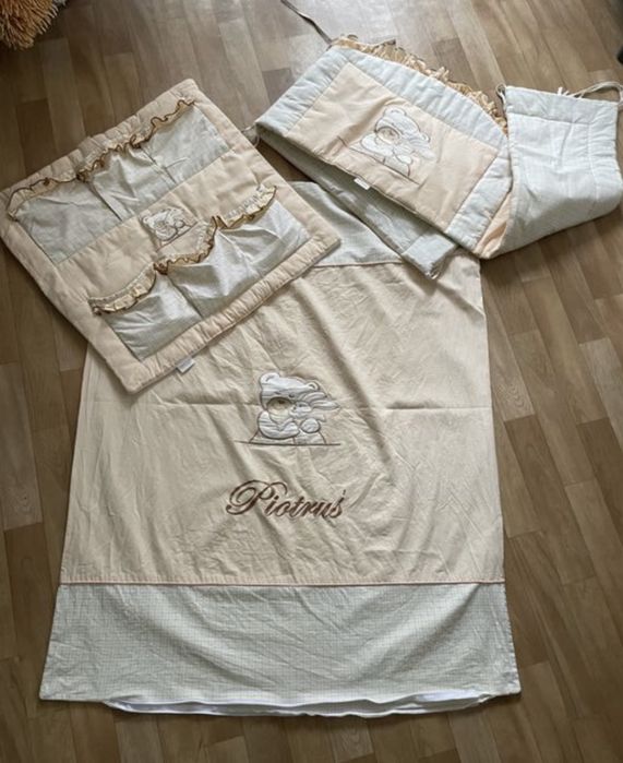 Komplet pościeli dla dziecka do łóżeczka Piotruś