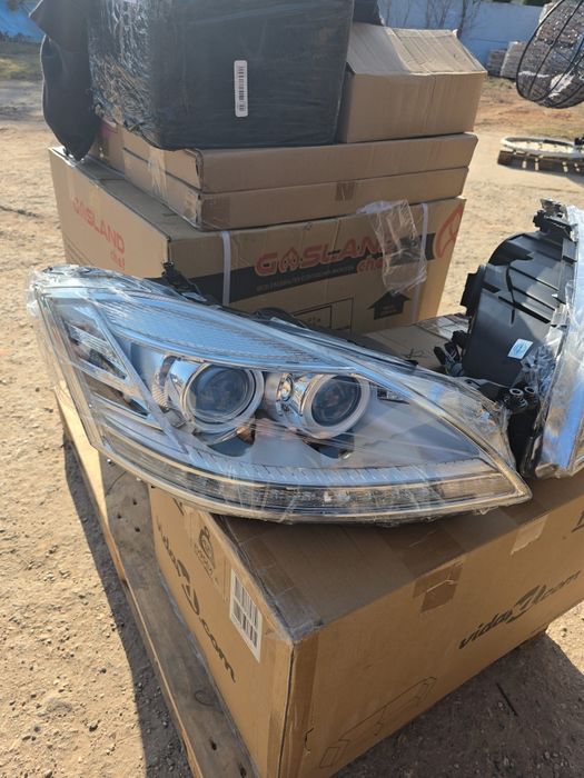 Reflektory przednie do mercedesa S