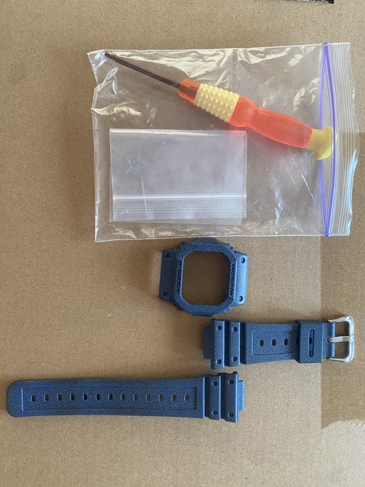 Ремінець + корпус G- SHOCK  Casio. колір під джинси.