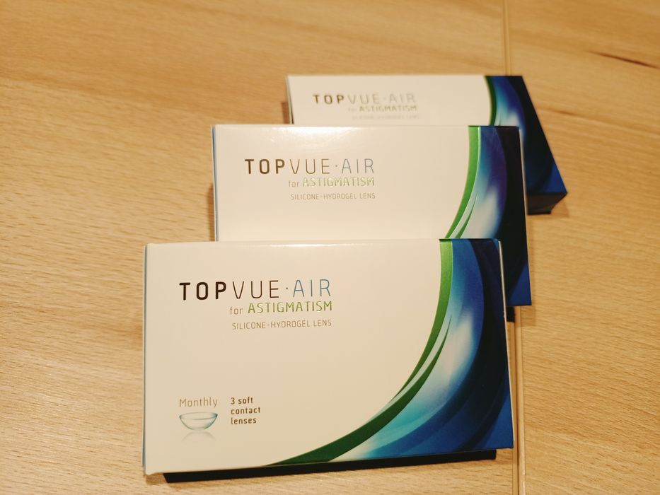 Soczewki TopVue for Astigmatism Astygmatyzm 7 szt.