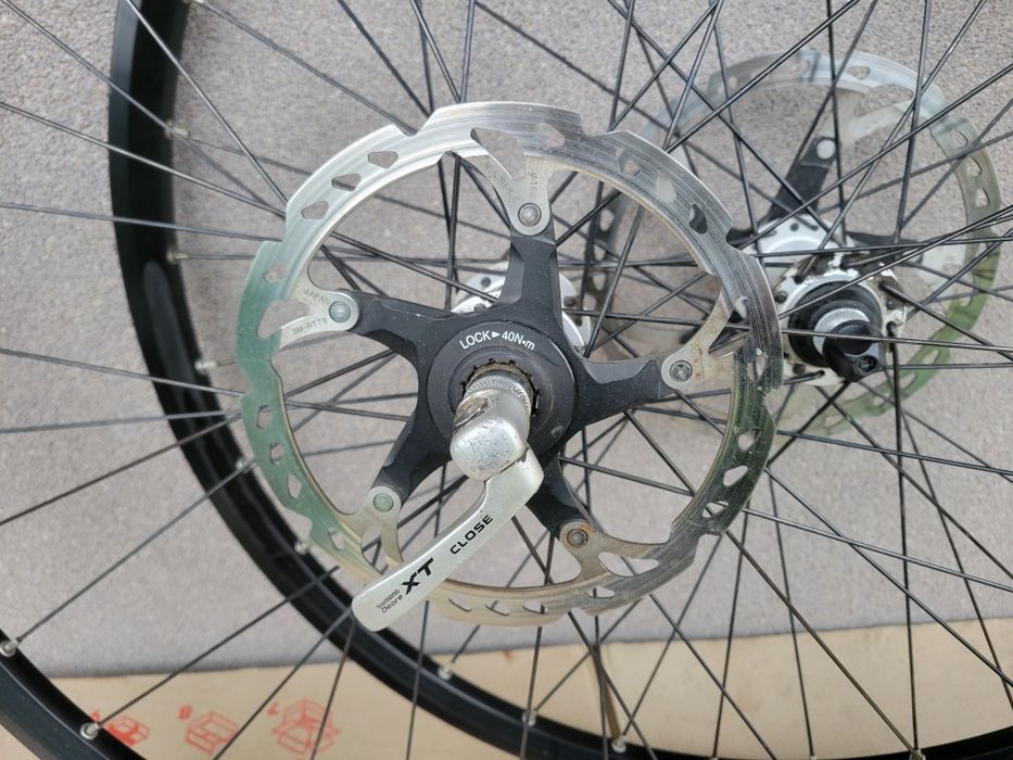 Вілсет Shimano xt, Mavic ride 26