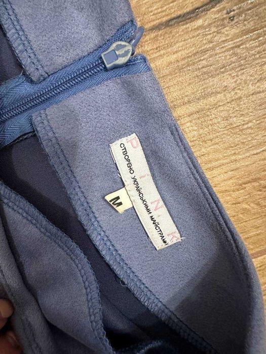 Сукня трапеція блакитного кольору