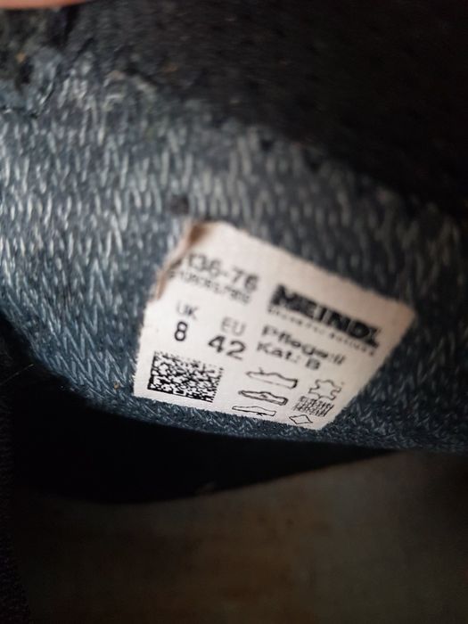 Черевики MEINDL 42 (27см.) GoreTex
