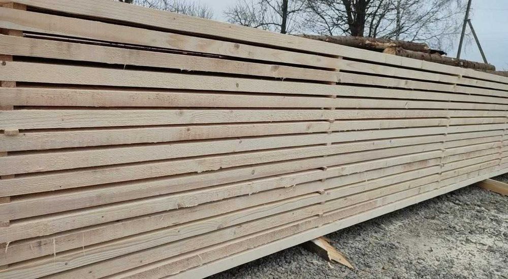 Брус 100*50*3м (Доска/Стропила/Рейка сосна)