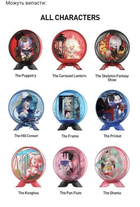 Оригінал‼️ POP MART Skullpanda - The Mirage Series