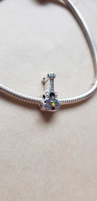 charms zawieszka srebro 925 gitara