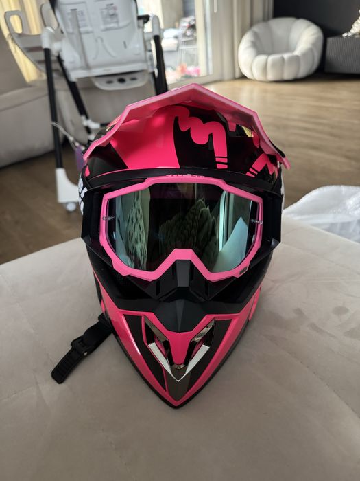 Kask motor cross rozmiar s