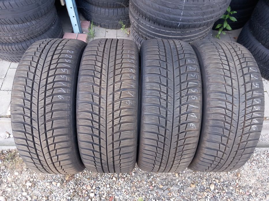 4x Opony Używane Zimowe 225/55R16 Bridgestone