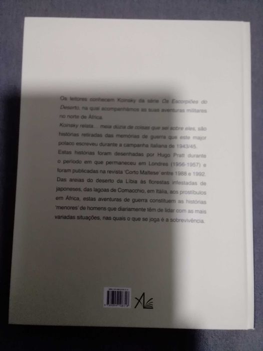 BD Hugo Pratt: Koinsky Relata... - Em Estado Novo - Envio Grátis