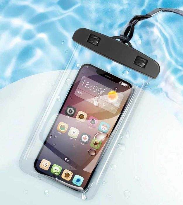 Bolsa Telemóvel à Prova de Água Para Natação Universal Subaquática NOV