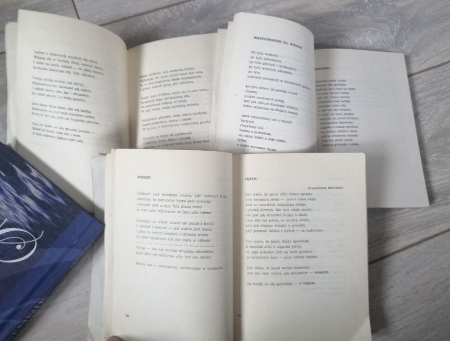 Poezje wybrane Camoes, Kubiak, Jerzyna/zestaw 3 szt.