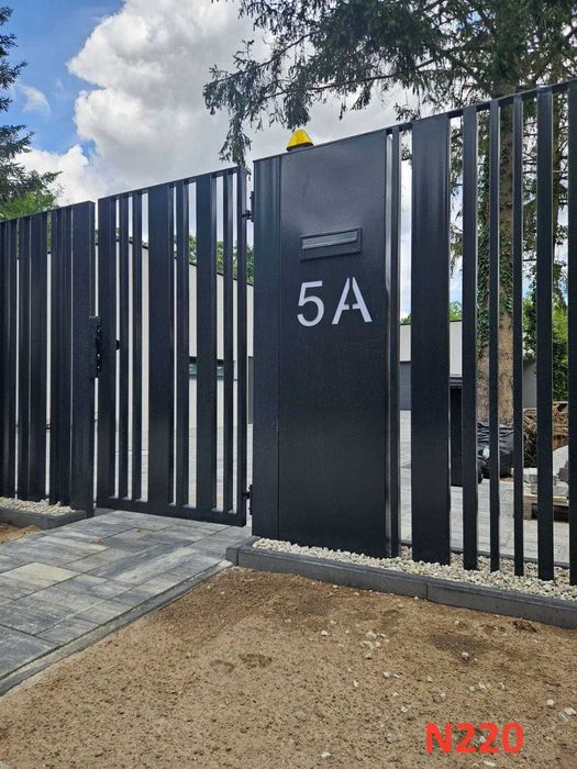 Ogrodzenie Palisadowe Metalowe Żaluzja  Bramy Balustrady Altany Montaż