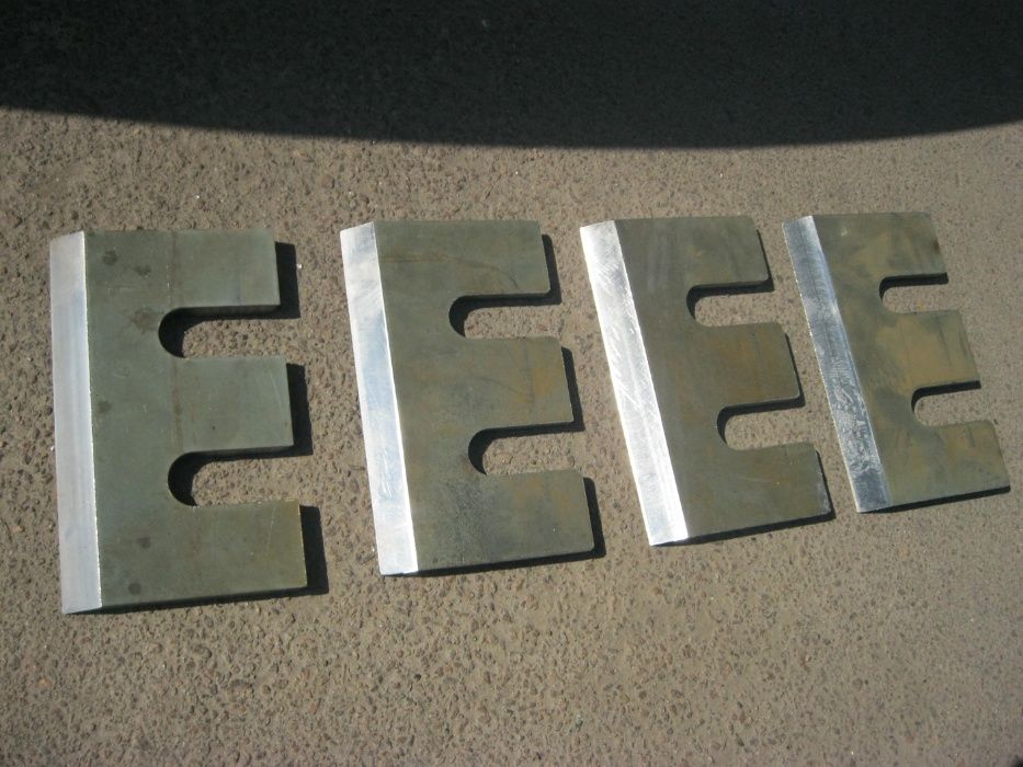 Ніж на ківш, кромка ковша Сталь Quard, XAR, Хардокс, Hardox 450