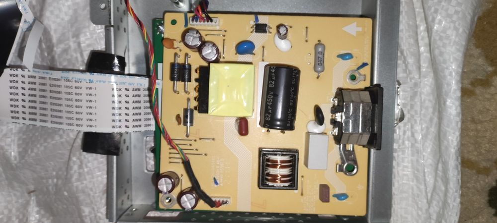 Монітор HP X24c FHD Curved Gaming новий в ремонт і на З.ч,екран полоси