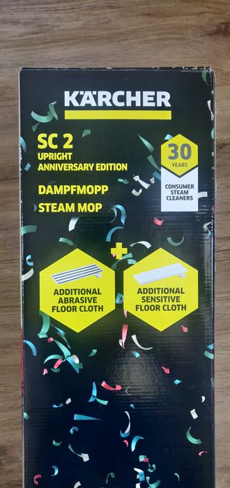 MOP PAROWY Karcher SC2 + dodatkowe  ściereczki NOWY
