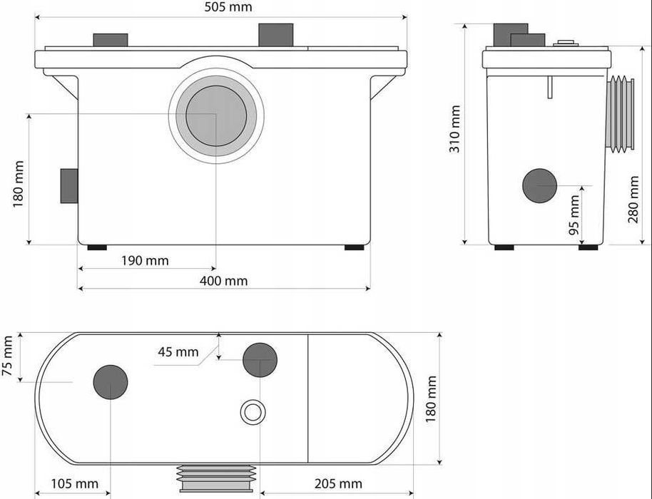 Pompa sanitarna FALA 75951