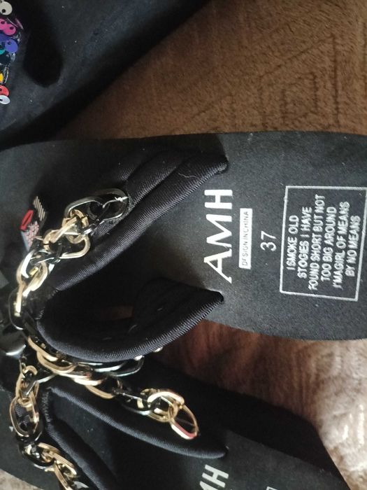 2 pary klapek oryginalne rozmiar 37