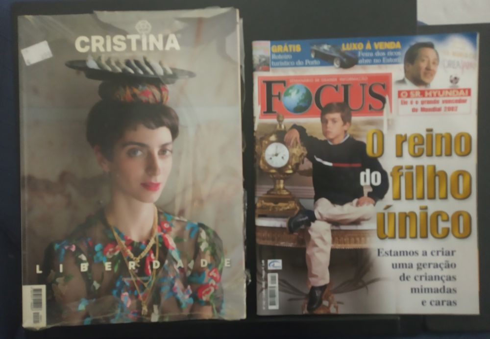REVISTAS: Visão, Focus, Cristina e Sábado