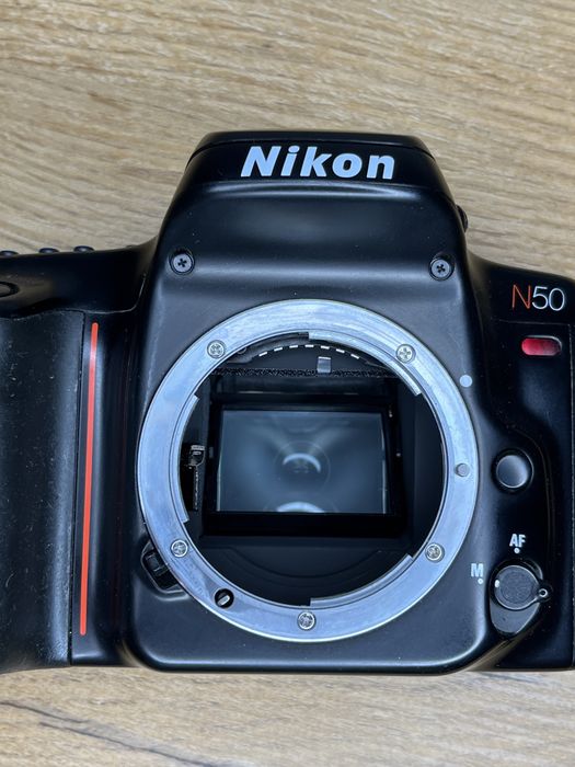Aparat analogowy Nikon N50 – body – Made in Japan