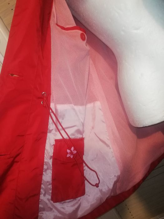 Kurtka wodoodporna wiatroszczelna Tchibo z odpinanym kapturem