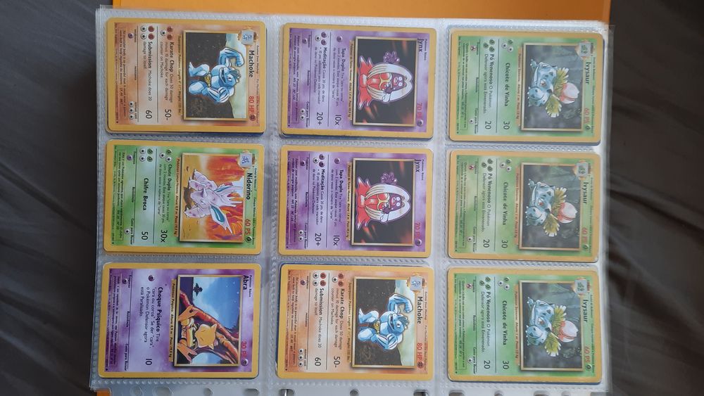 Cartas de pokemon Base Set Jungle Fossil Neos