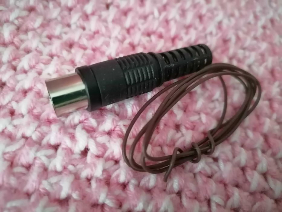 Антенна для радио FM / AM ( ФМ ) металлический штекер кольцо трубочка