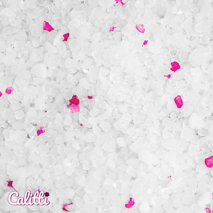 Żwirek silikonowy dla kota Antybakteryjny Calitti Crystals 4x3,8L