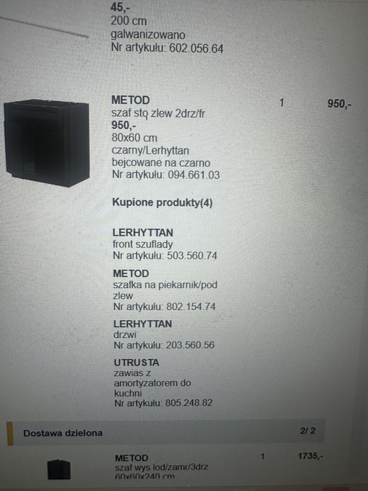 Nowe meble IKEA metod