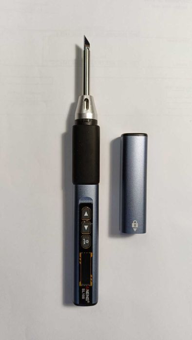 портативний паяльник ANENG SL108 PD 96W QC, OLED-дисплей, 100–450°C