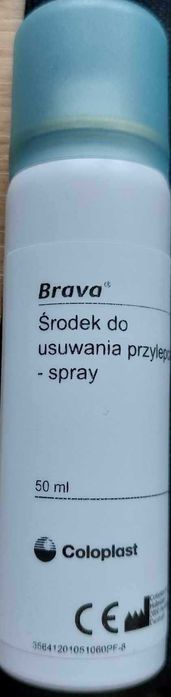 Brava środek do usuwania przylepca stomii - 3op. 120105