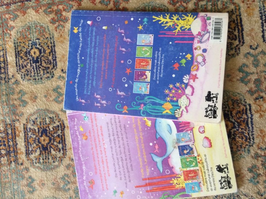 1 livro infantil da colecção '' menina sereia''