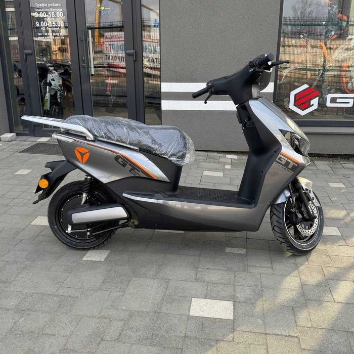 Електроскутер Yadea GT20 2400W 72V/25Ah, 12/12, графенові, доставка