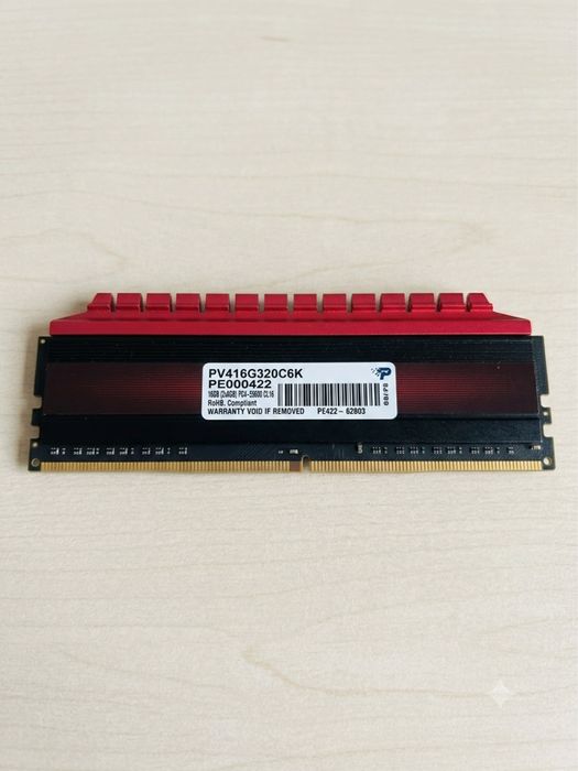 Patriot Viper 8GB 3200 MHz CL16
