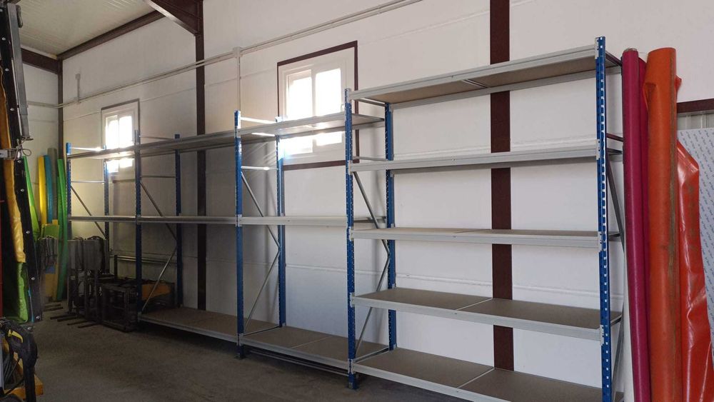 Estantes metalicas - armazém, oficina, arrumos