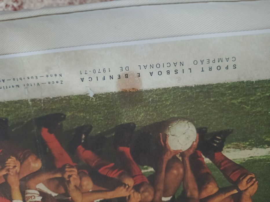 Poster BENFICA 1970-71 (reprodução perfeita)