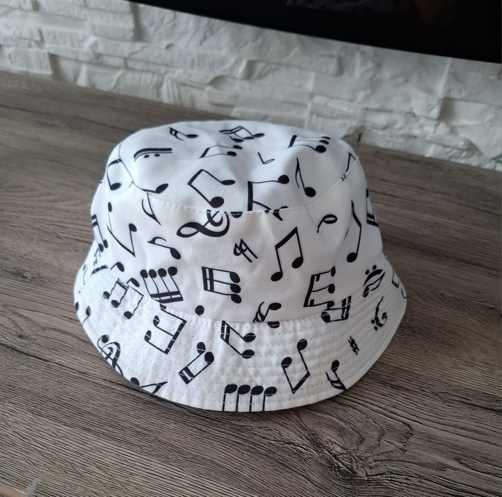 Dwustronny bucket-hat kapelusz rybacki