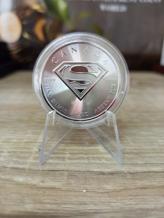 Срібна монета Канада 5 доларі