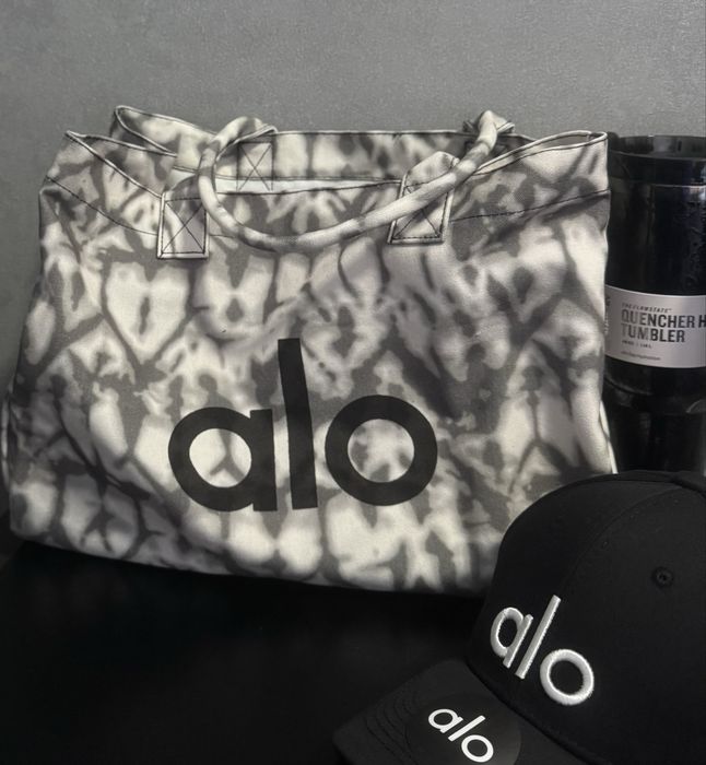 Сумка Alo Yoga  Спортивна  Tie Dye Canvas  шопер  Ало Йога ‼️ЗНИЖКА‼️