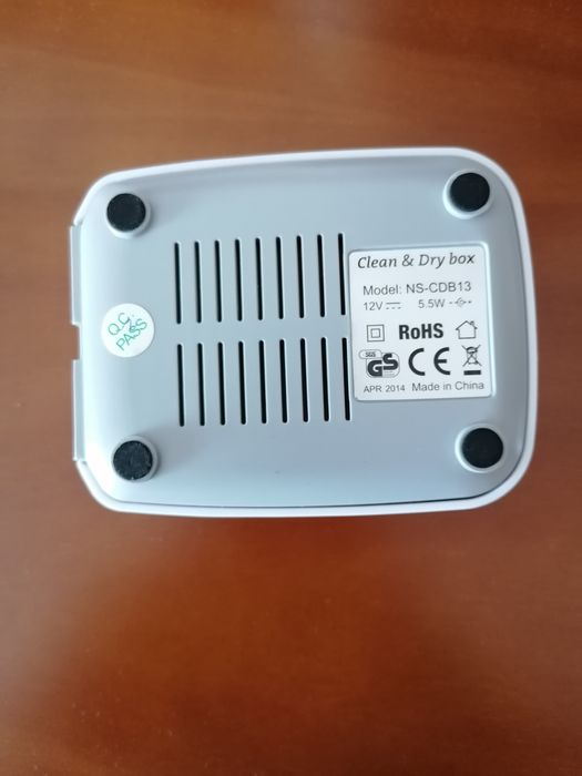 Caixa limpeza de aparelhos auditivos