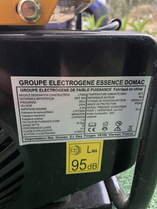 Генератор DEF 950 (Франція)