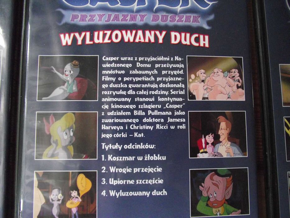 Casper przyjazny duszek 10 bajek kolekcja filmy