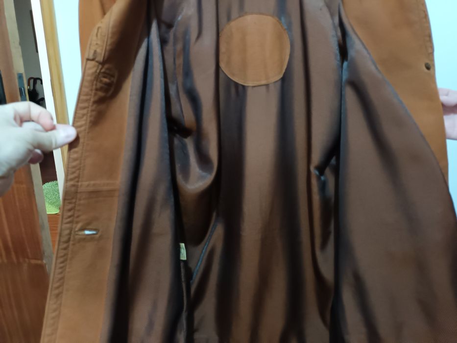 Casaco de pele genuina de ovino