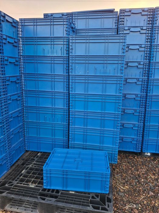 Klt 6213 skrzynka magazynowa# pojemnik przemysłowy# hurt min 50 szt