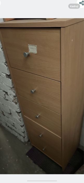 Szafka 5 szuflad bukowa