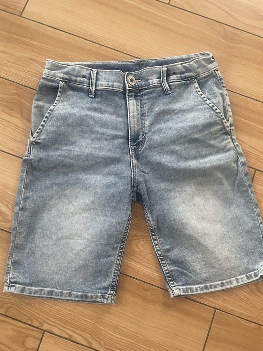 Spodenki jeans 158
