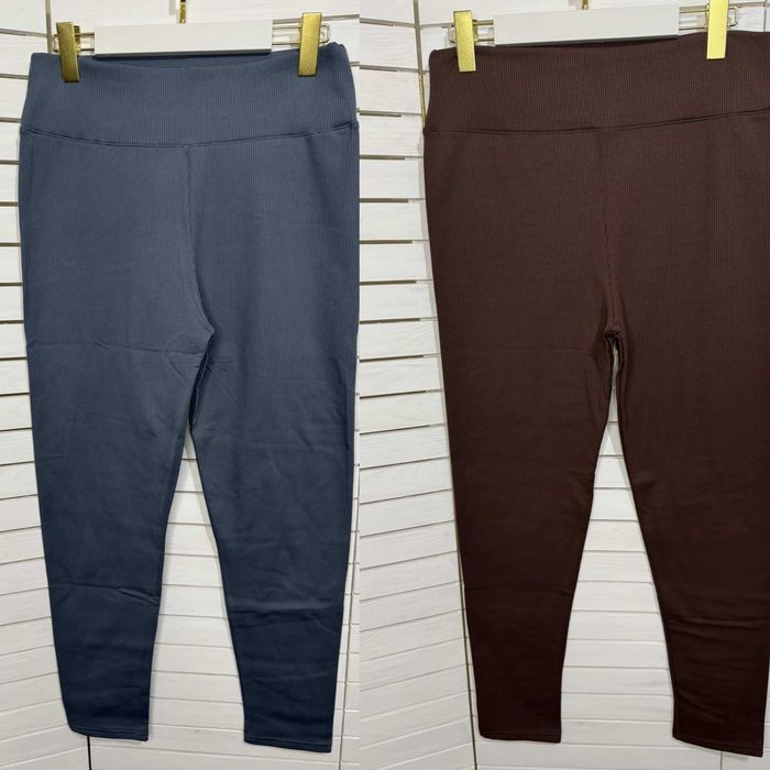 Лосини лосіни рубчик на флісі  с м л хл 2хл 3хл 4хл 5хл 6хл  Туреччина